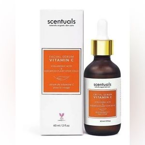Scentuals Vitamin C Facial Serum with Hyaluronic Acid (60ml). New